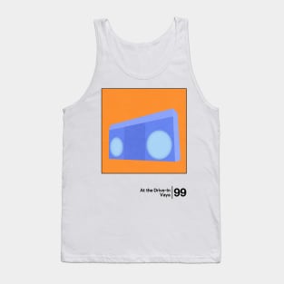 At the Drive-In - Vaya / Minimal Graphic Artwork Design T-Shirt Tank Top